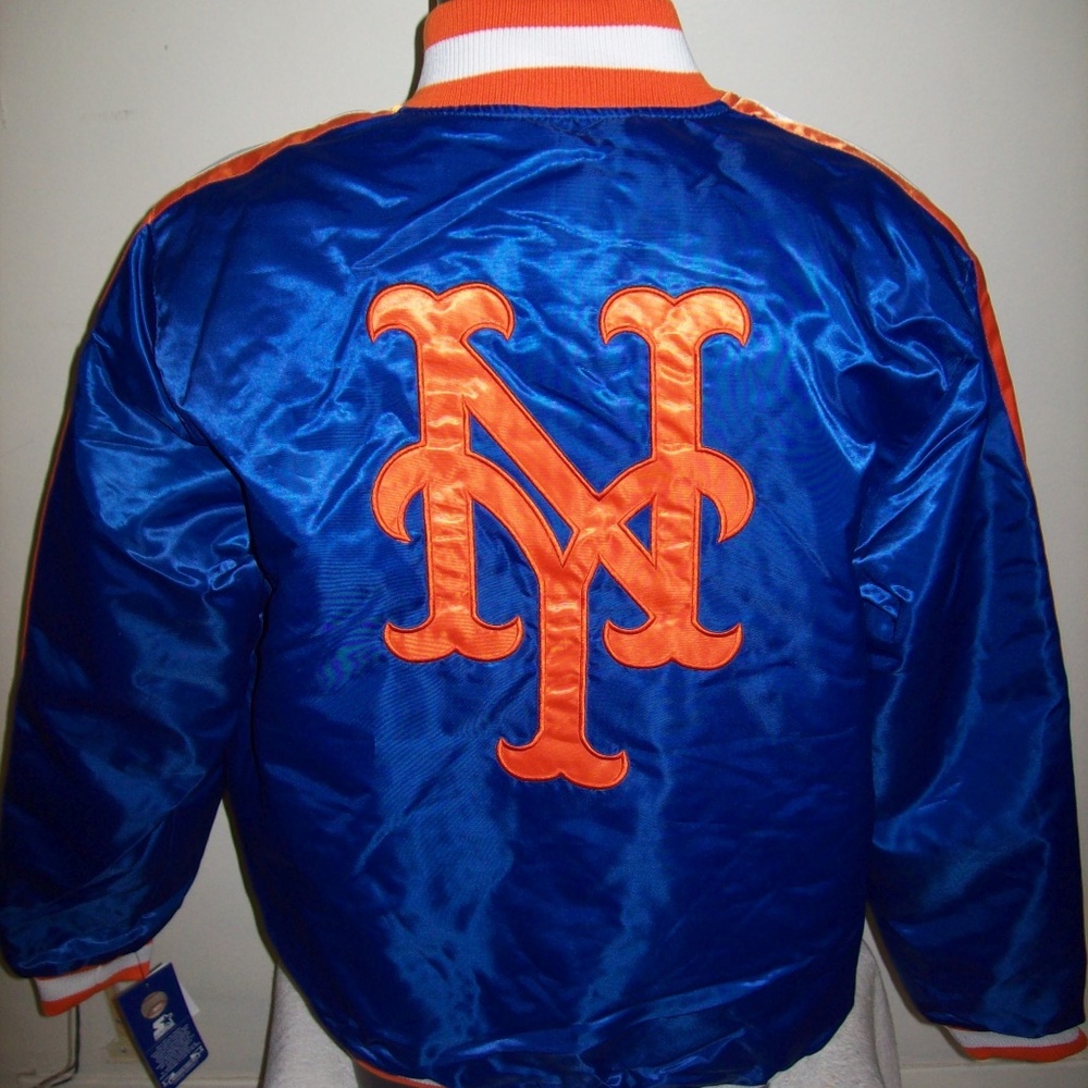 NEW YORK METS STARTER Snap Down Jacket    3X